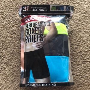 Reebok Men’s Performance Boxer Briefs NWT size L